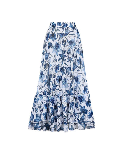Sophie™ | V Neck Swimsuit & Skirt