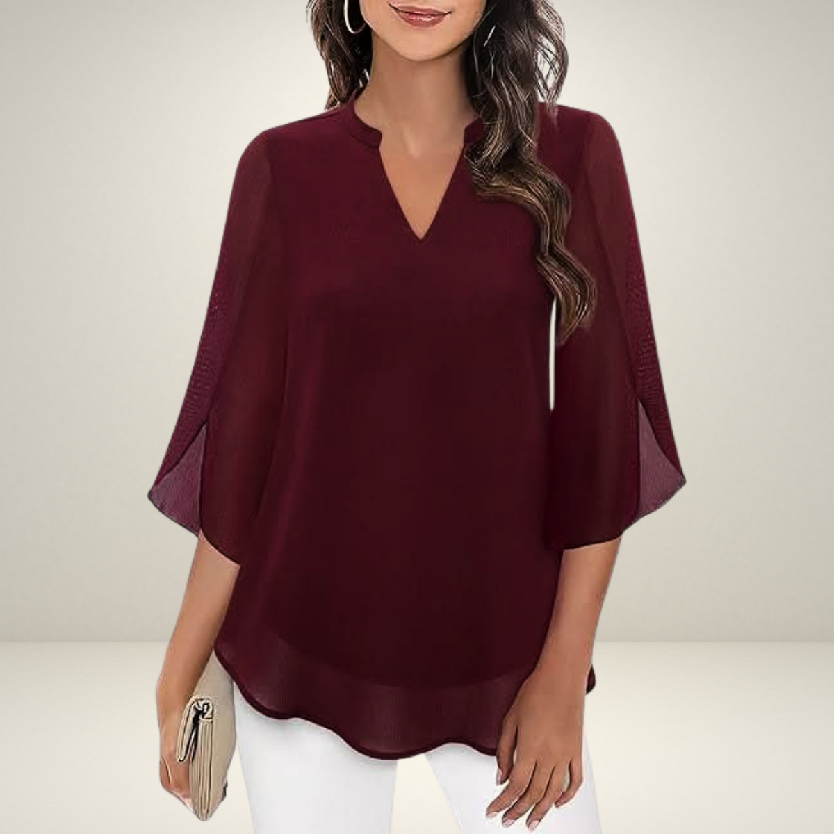 Sophia™ | Stylish and Airy Layered Top