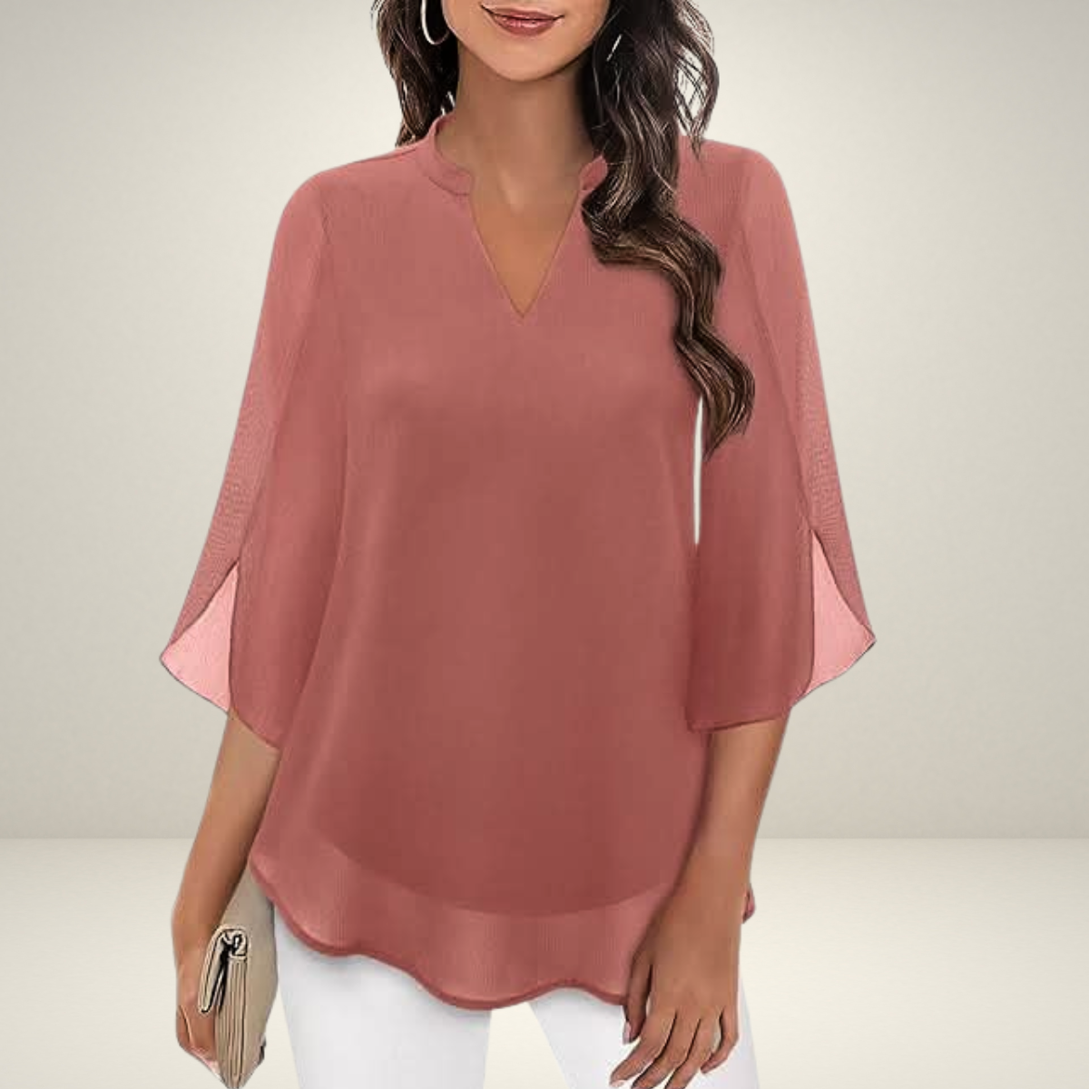 Sophia™ | Stylish and Airy Layered Top