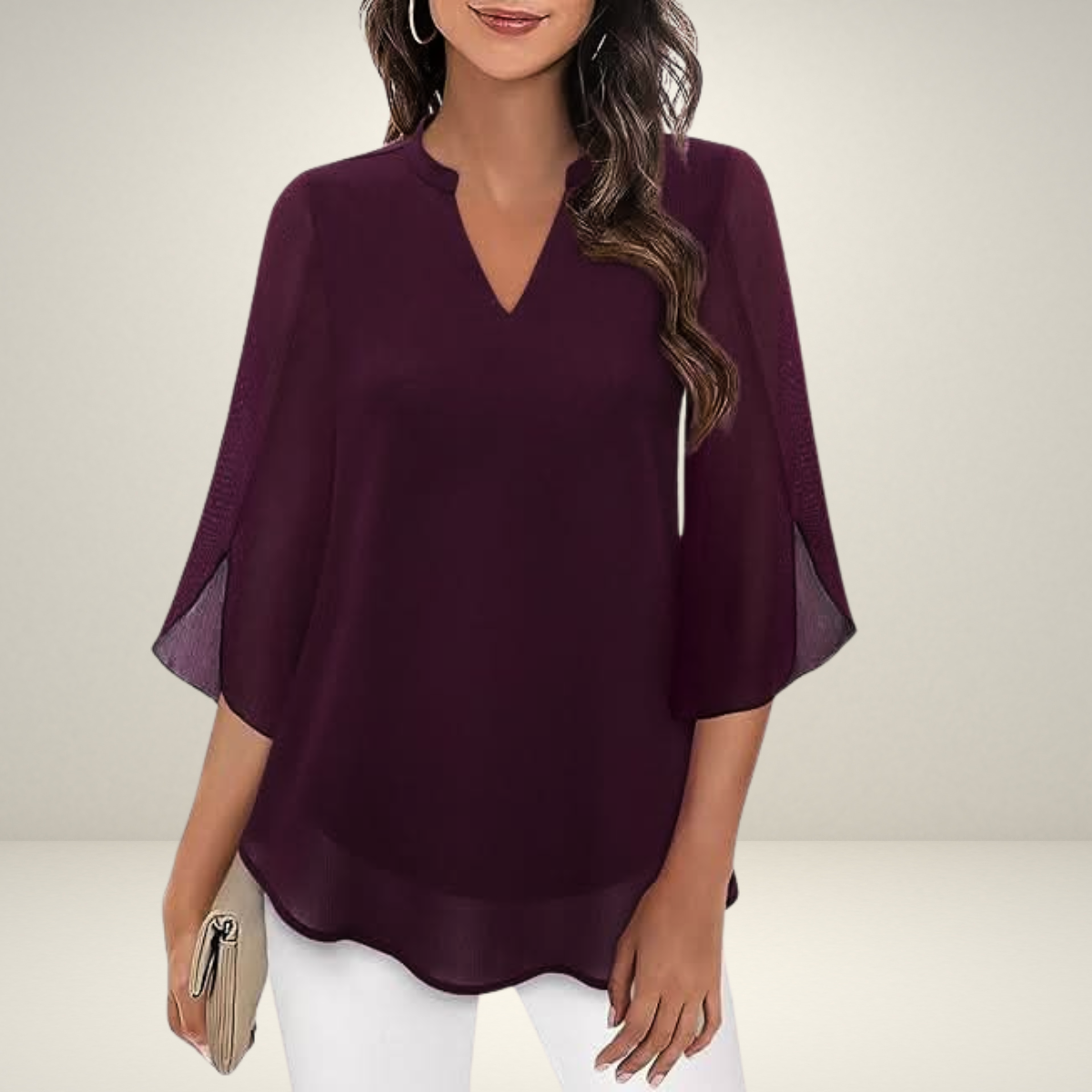 Sophia™ | Stylish and Airy Layered Top