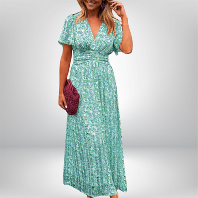 Sandra™ |  Dress with V-neck
