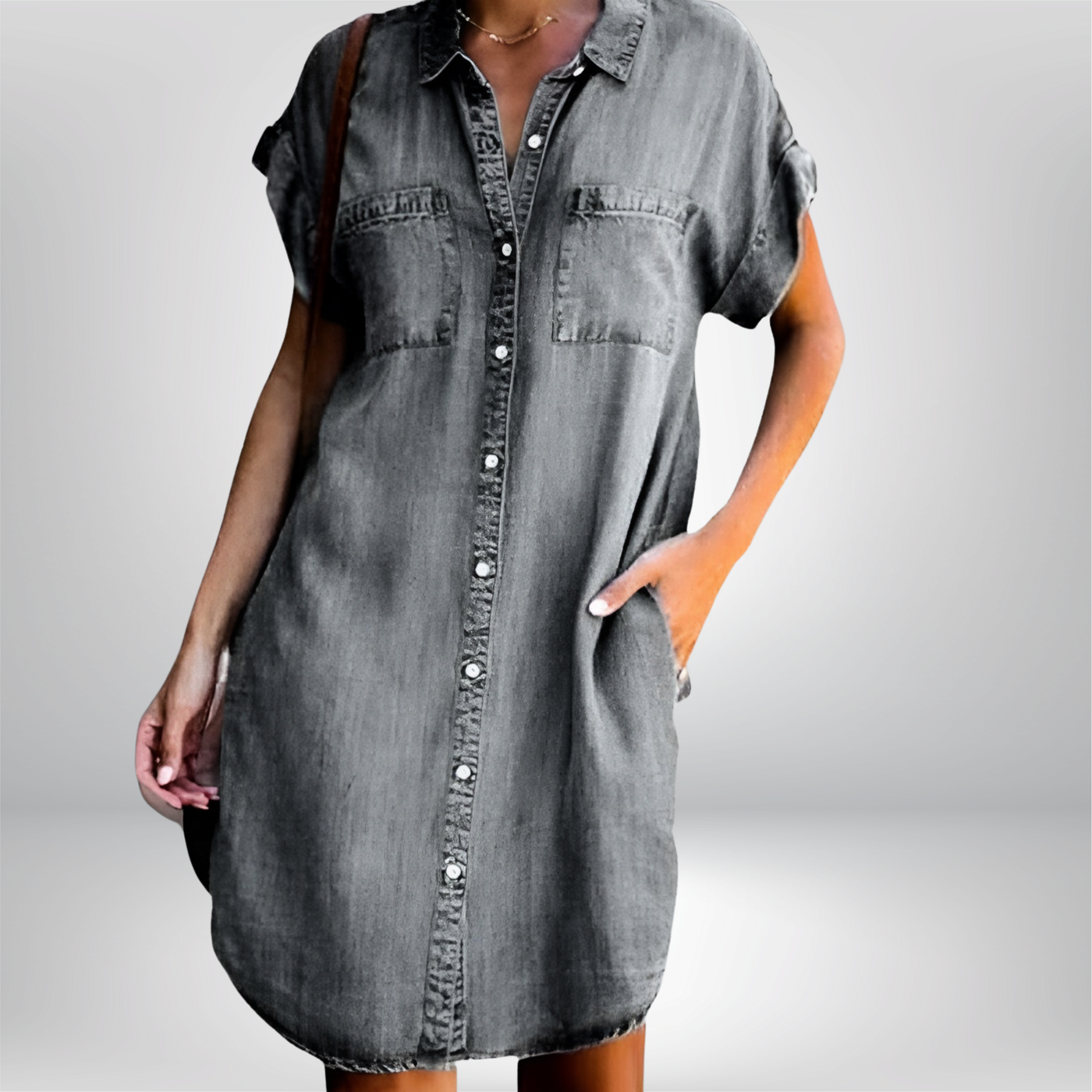 Diane™ | Button-Down Shirt Dress