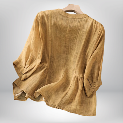 Emma™ | Women's  Cotton and Linen Shirt