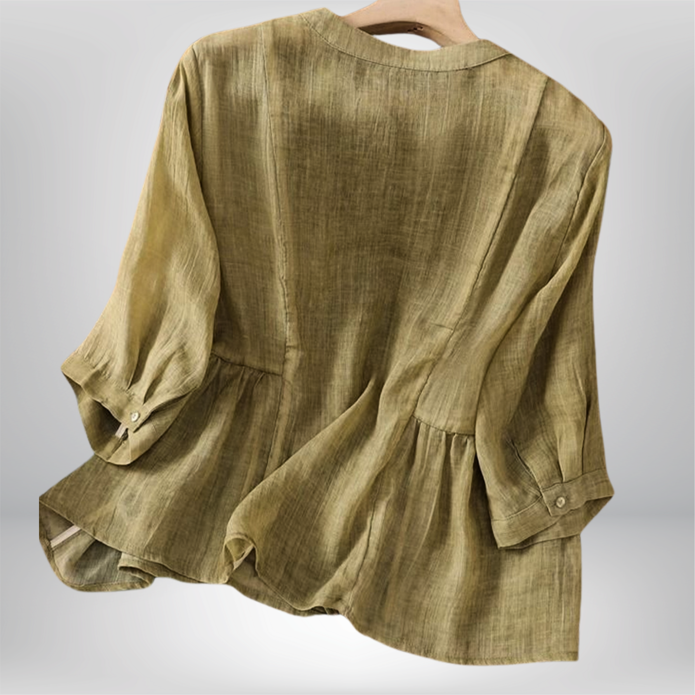 Emma™ | Women's  Cotton and Linen Shirt