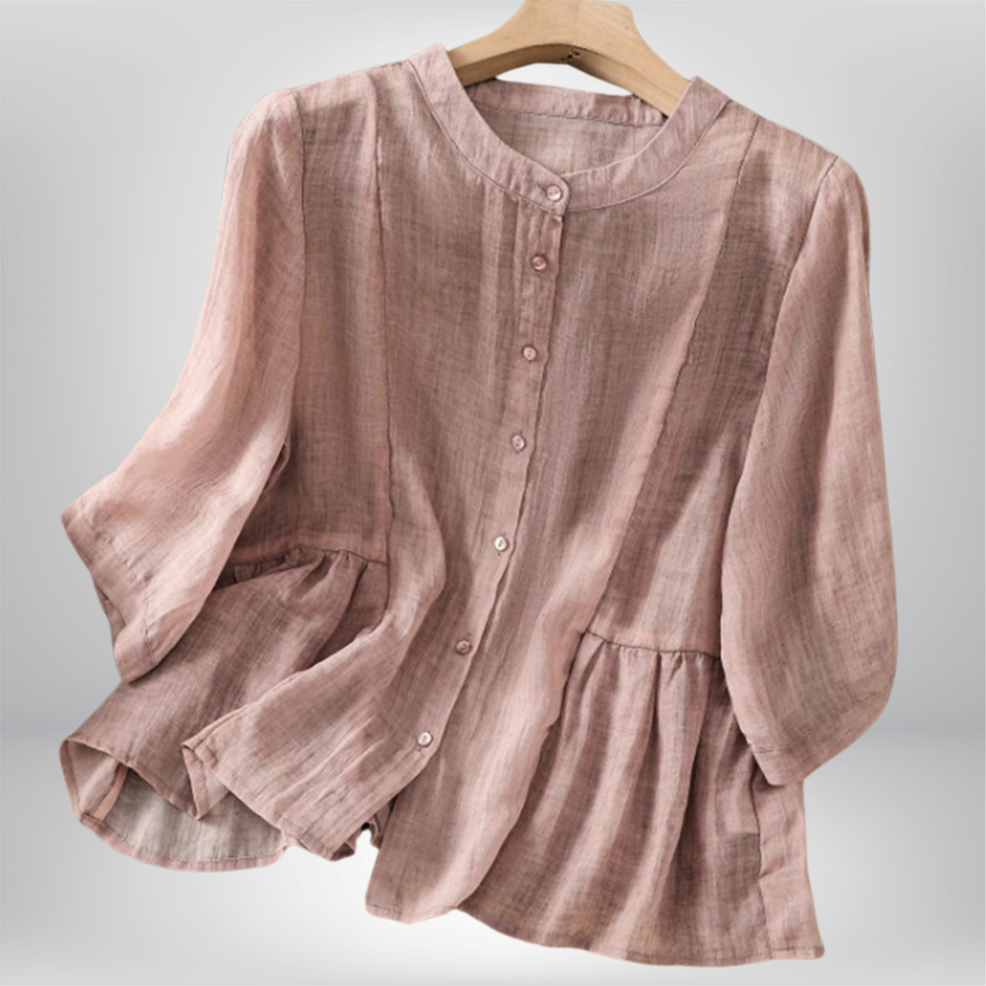 Emma™ | Women's  Cotton and Linen Shirt