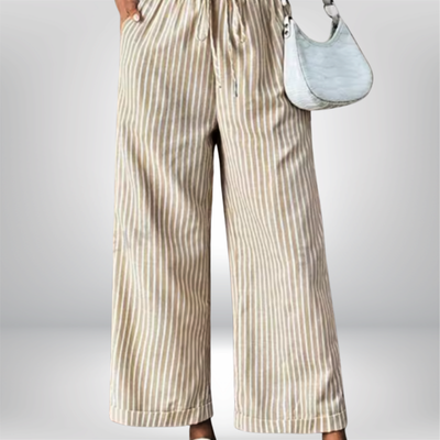 Ella™ | Striped Wide-Leg  Pants