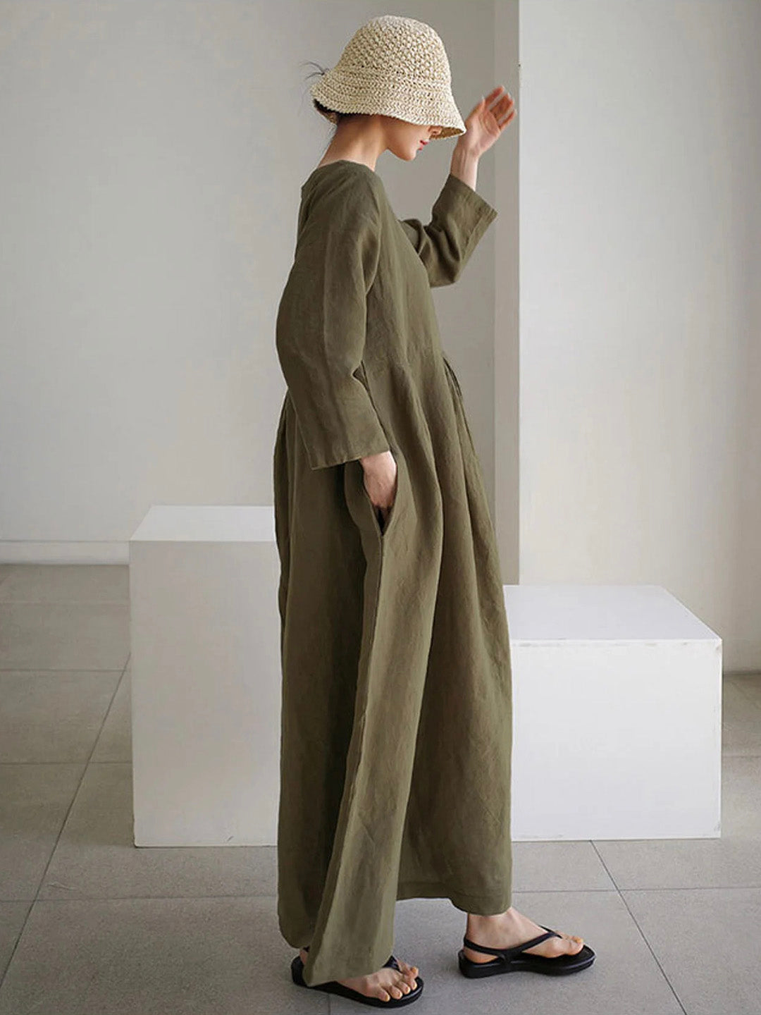 Vente™ | Loose-Fit Dress with Pockets